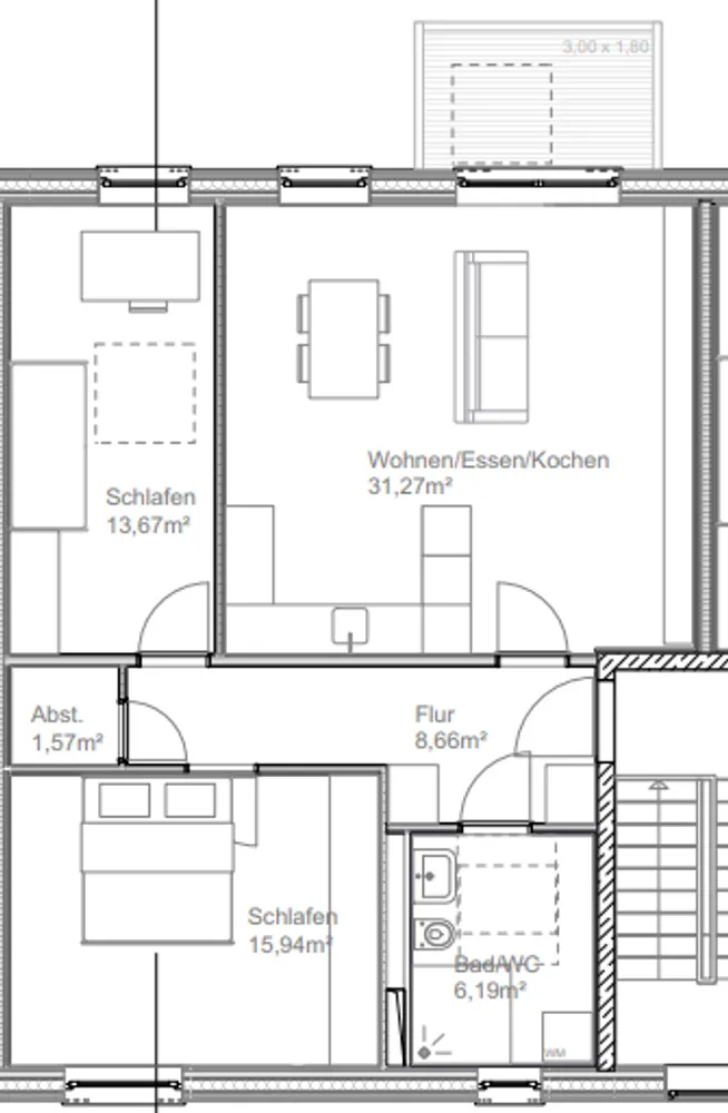 3 Zimmer Wohnung mit 77 m² in Erlangen – Bild 10