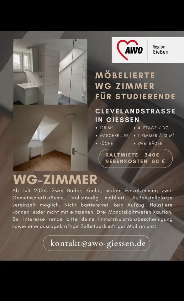 2 Zimmer Wohnung mit 50 m² in Gießen – Bild 9