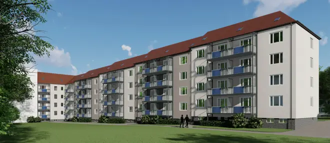 3 Zimmer Wohnung mit 69 m² in Chemnitz – Bild 1