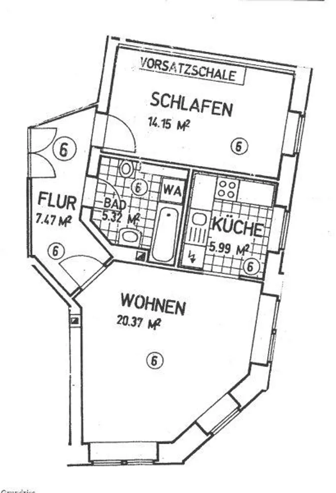 2 Zimmer Wohnung mit 53 m² in Chemnitz – Bild 10
