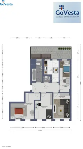 4 Zimmer Wohnung mit 110 m² in Leipzig – Bild 11