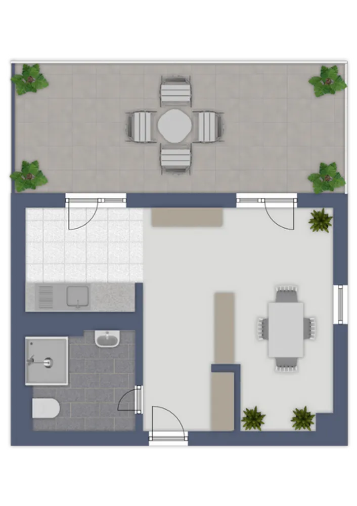 1 Zimmer Wohnung mit 35 m² in Heilbronn – Bild 12