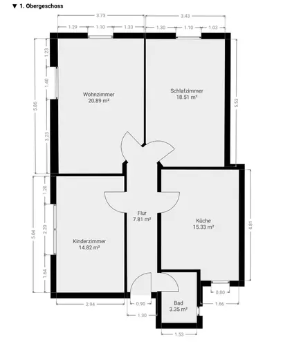 WG-Zimmer mit 21 m² in Osnabrück – Bild 4