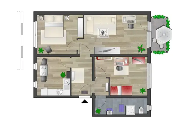 3 Zimmer Wohnung mit 72 m² in Chemnitz – Bild 5