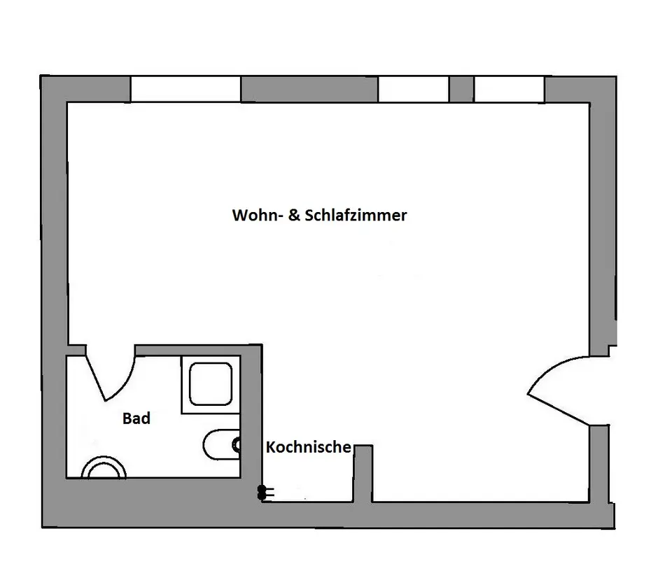 2 Zimmer Wohnung mit 40 m² in Dresden – Bild 8
