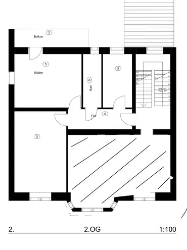 3 Zimmer Wohnung mit 70 m² in Leverkusen – Bild 2