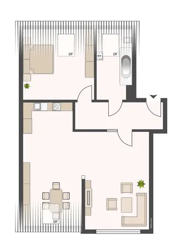 2 Zimmer Wohnung mit 64 m² in Leipzig – Bild 5