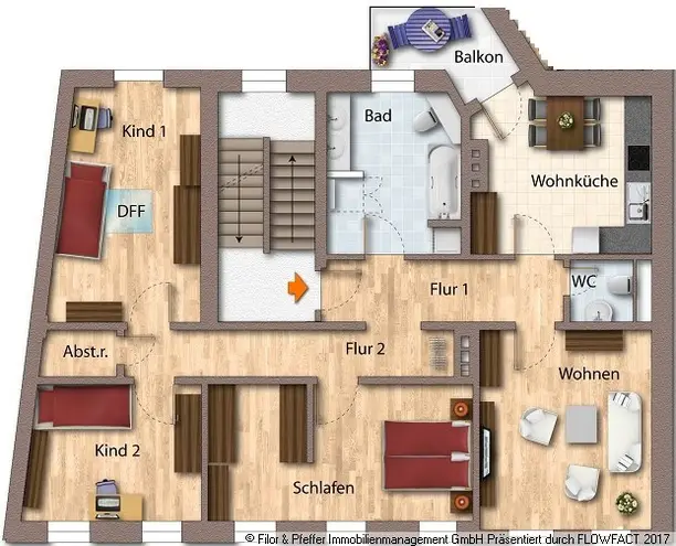 4 Zimmer Wohnung mit 107 m² in Magdeburg – Bild 9
