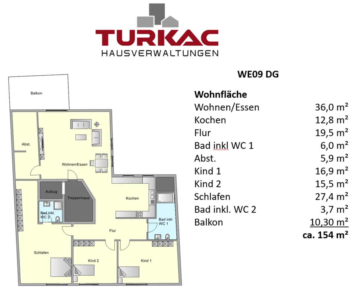 5 Zimmer Wohnung mit 154 m² in Oberursel (Taunus) – Bild 1