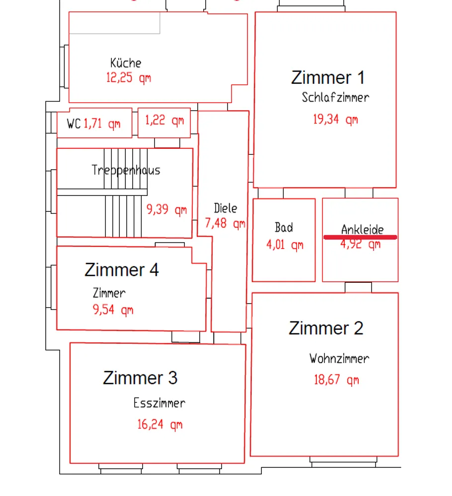 2 Zimmer Wohnung mit 24 m² in Heilbronn – Bild 11