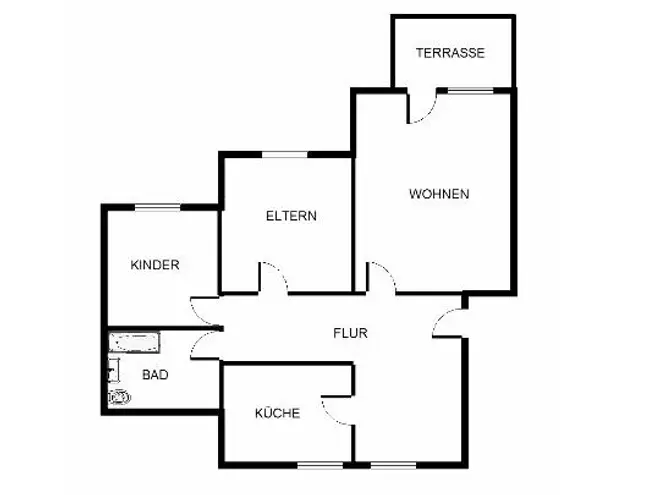 3 Zimmer Wohnung mit 78 m² in Bochum – Bild 3