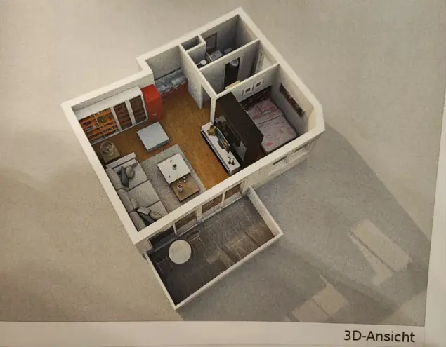 2 Zimmer Wohnung mit 38 m² in Stuttgart – Bild 4