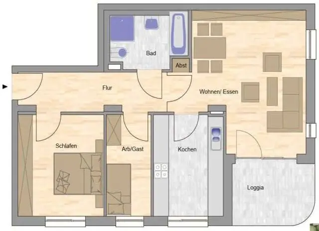 3 Zimmer Wohnung mit 76 m² in Jena – Bild 5