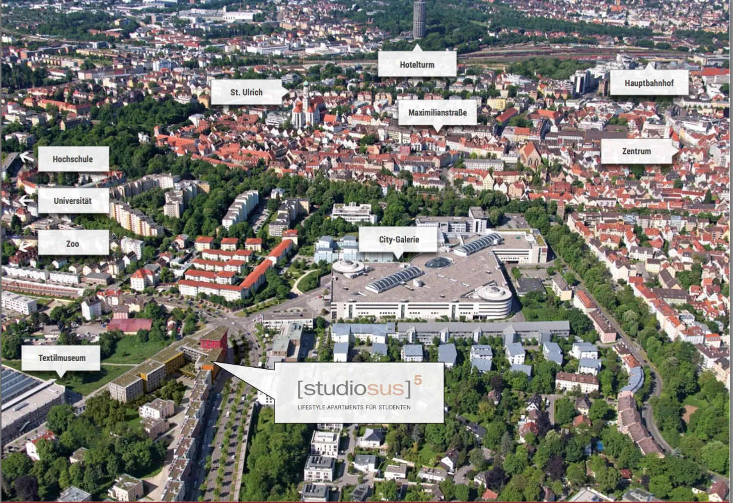 1 Zimmer Wohnung mit 22 m² in Augsburg – Bild 8