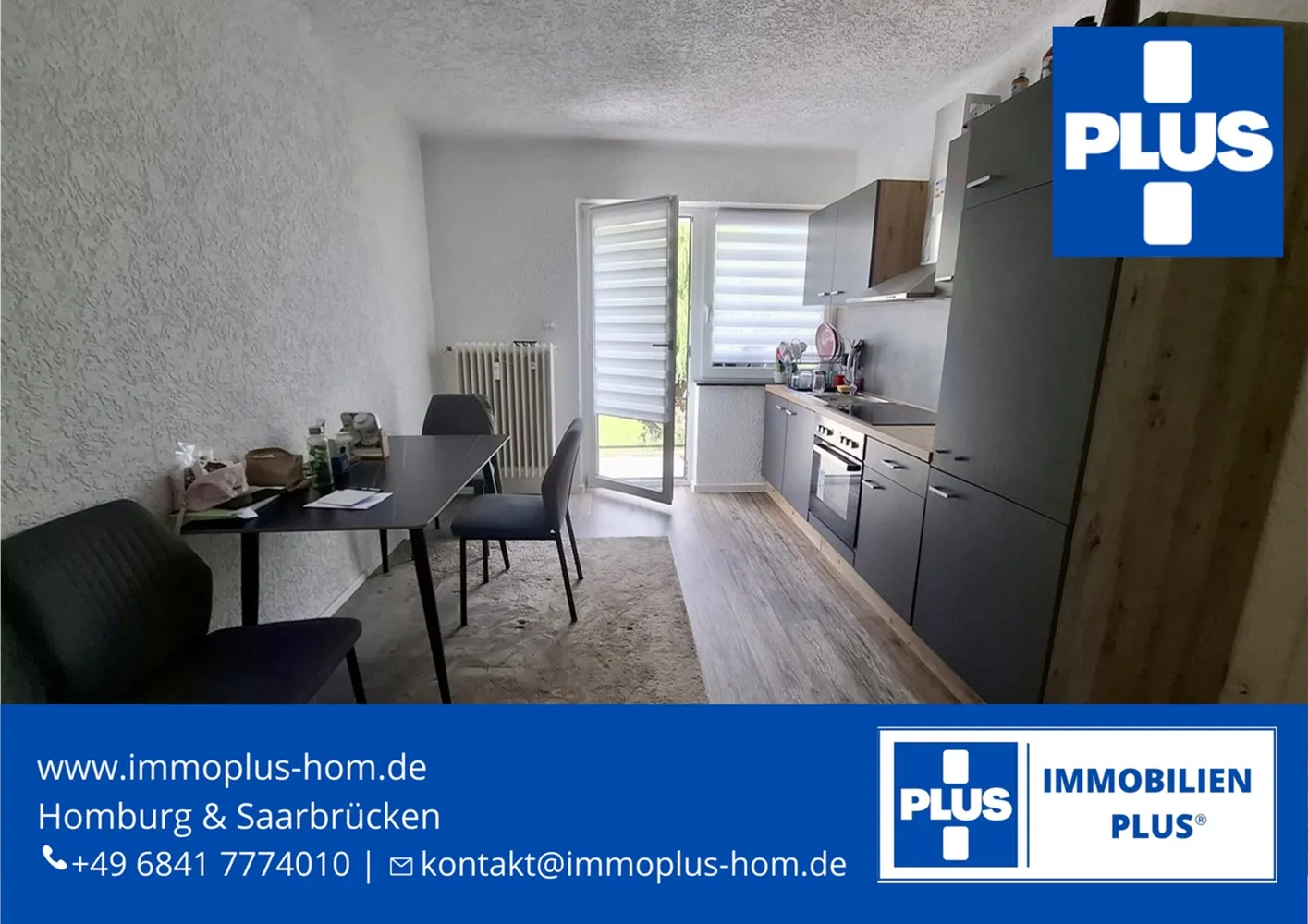 2 Zimmer Wohnung mit 60 m² in Homburg – Bild 1