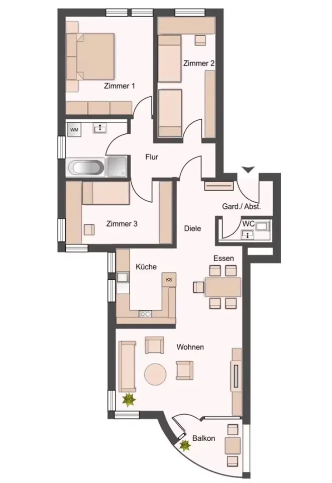 4 Zimmer Wohnung mit 105 m² in Crailsheim – Bild 5