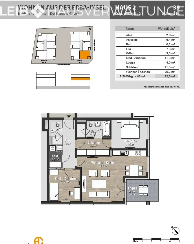 3 Zimmer Wohnung mit 84 m² in Bamberg – Bild 10