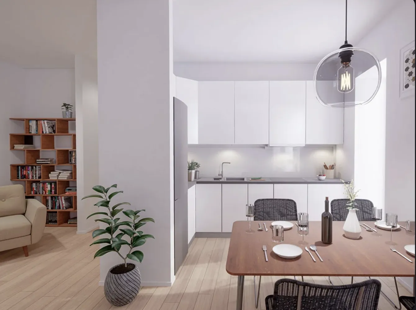 4 Zimmer Wohnung mit 96 m² in Erfurt – Bild 1