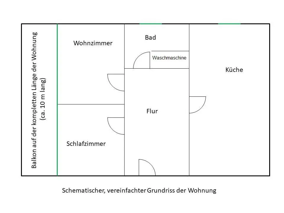 2 Zimmer Wohnung mit 80 m² in Kaiserslautern – Bild 5