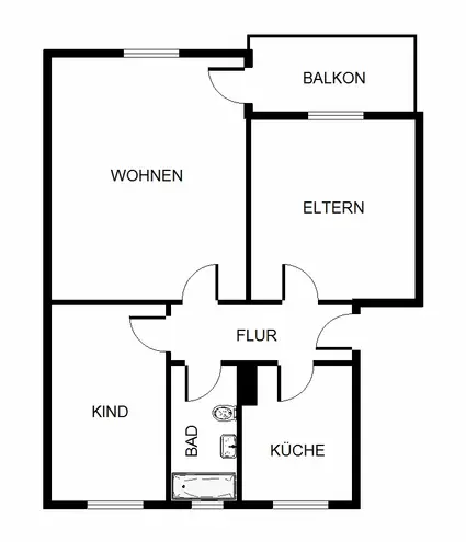 3 Zimmer Wohnung mit 63 m² in Gelsenkirchen – Bild 7