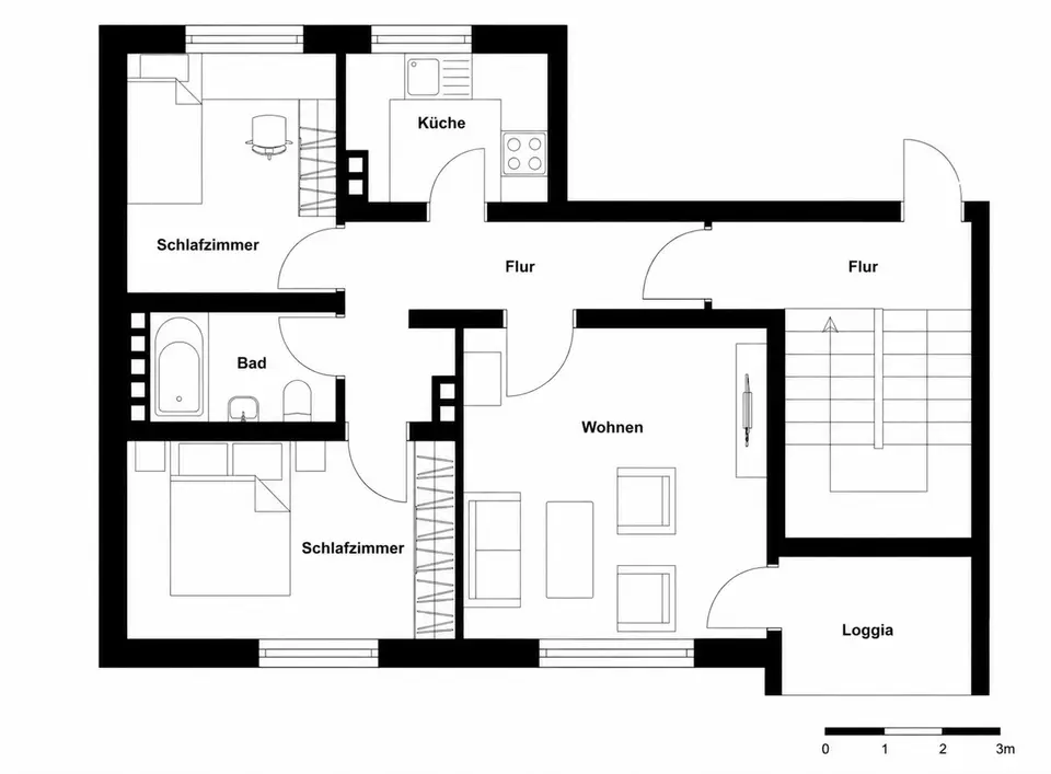 WG-Zimmer mit 60 m² in Neumünster – Bild 6