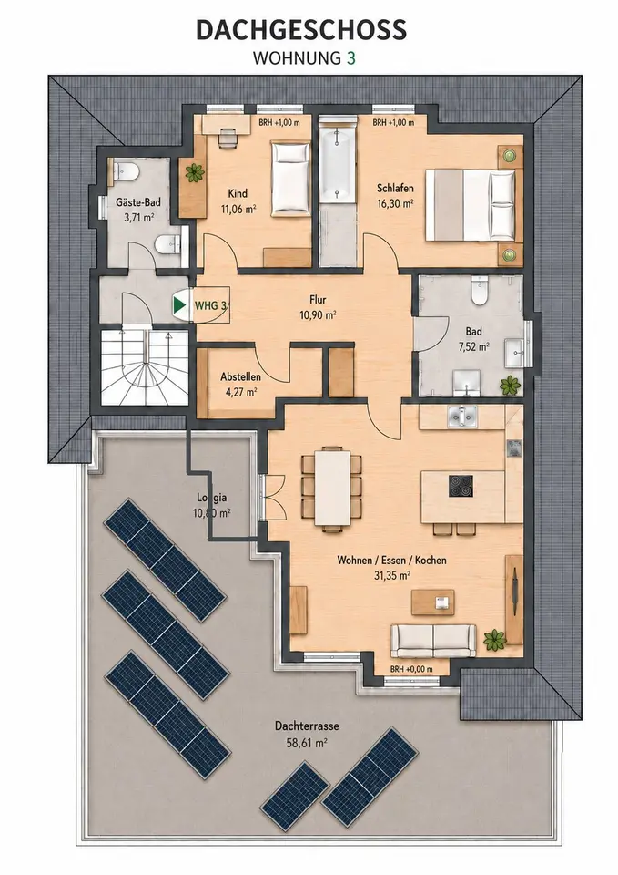 2 Zimmer Wohnung mit 60 m² in Ahaus – Bild 6