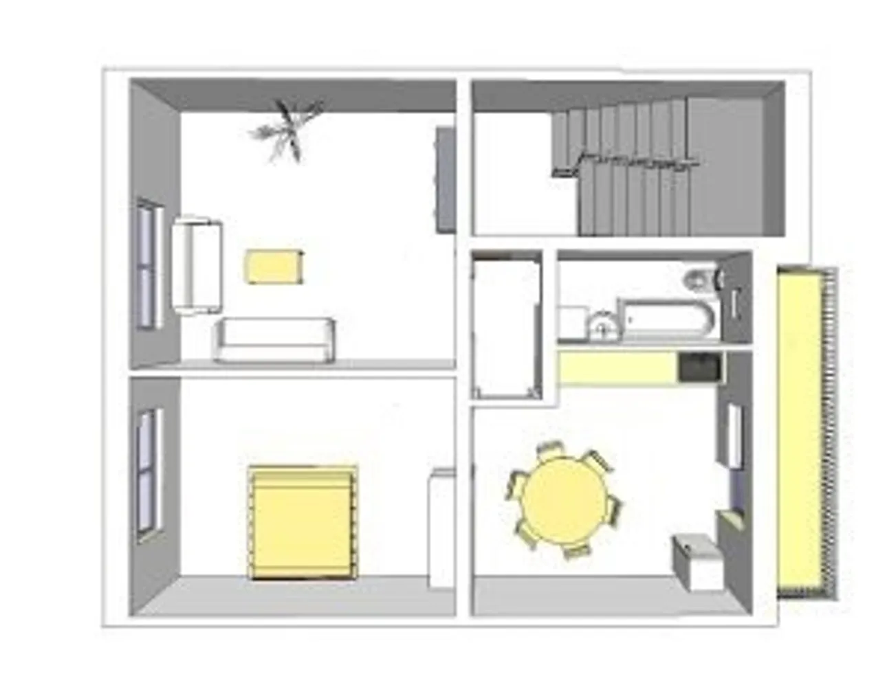 2 Zimmer Wohnung mit 70 m² in Gelsenkirchen – Bild 3