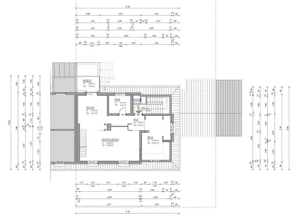 2 Zimmer Wohnung mit 83 m² in Osnabrück – Bild 7