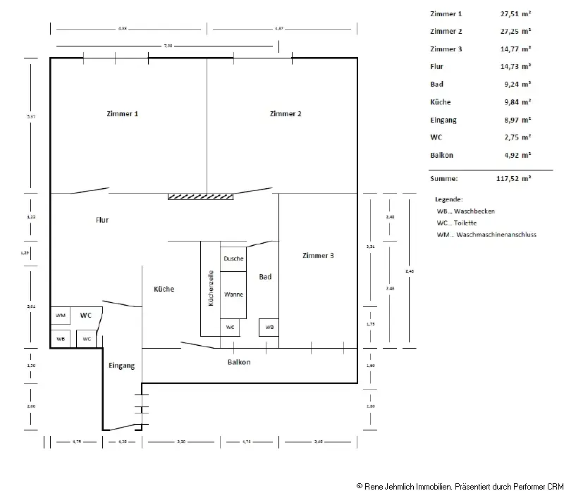 3 Zimmer Wohnung mit 117 m² in Limbach-Oberfrohna – Bild 8