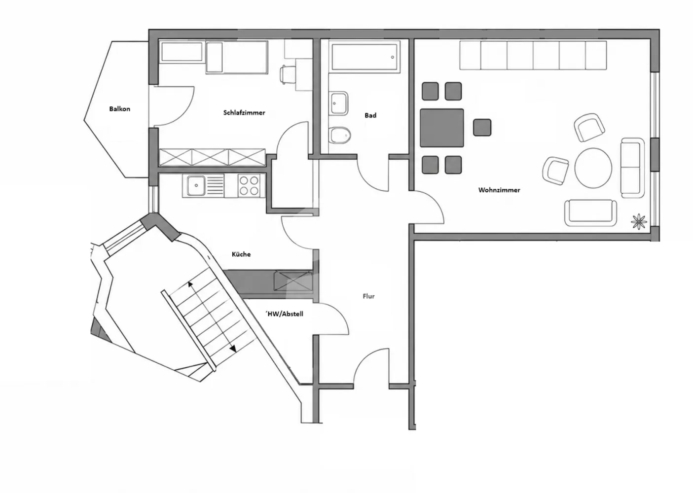 2 Zimmer Wohnung mit 61 m² in Leipzig – Bild 10