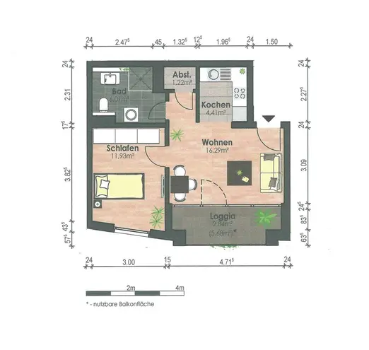 2 Zimmer Wohnung mit 43 m² in Osnabrück – Bild 10