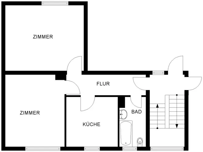 2 Zimmer Wohnung mit 53 m² in Bochum – Bild 3