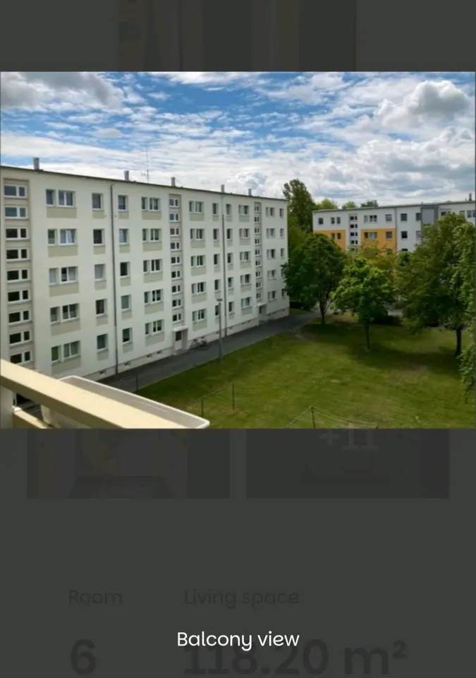 6 Zimmer Wohnung mit 118 m² in Gera – Bild 2