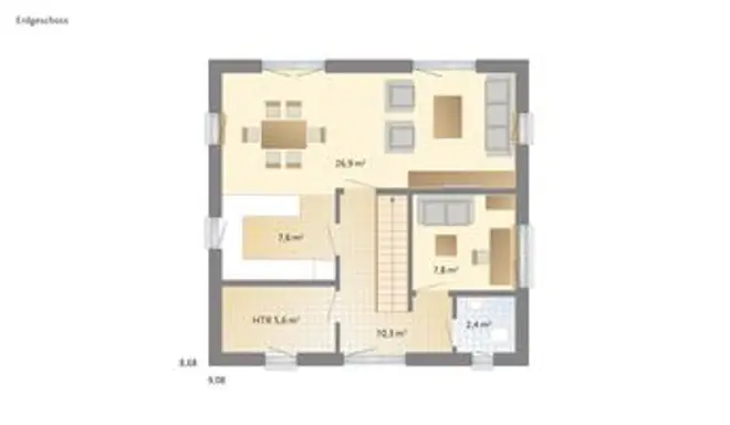 5 Zimmer Haus mit 117 m² in Köln – Bild 3