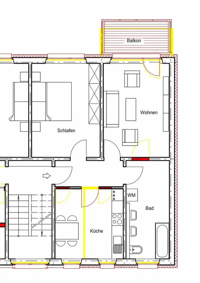 2 Zimmer Wohnung mit 64 m² in Greifswald – Bild 8