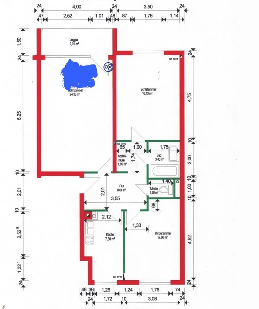 3 Zimmer Wohnung mit 80 m² in Offenbach am Main – Bild 11