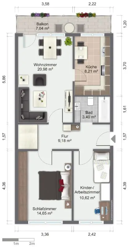 3 Zimmer Wohnung mit 70 m² in Görlitz – Bild 9