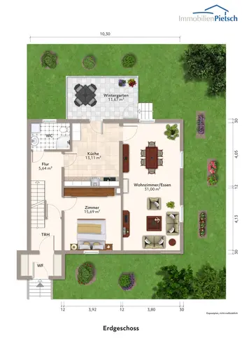 2 Zimmer Wohnung mit 77 m² in Ingolstadt – Bild 3