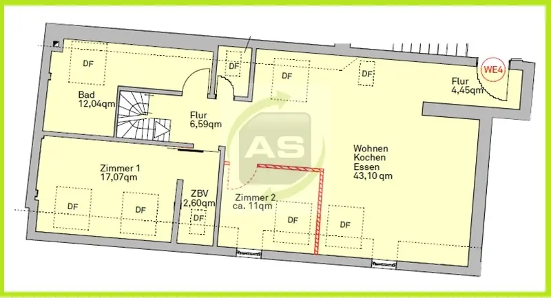 3 Zimmer Wohnung mit 114 m² in Zwickau – Bild 2