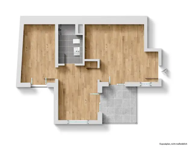 3 Zimmer Wohnung mit 54 m² in Karlsruhe – Bild 11