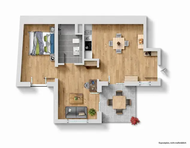 3 Zimmer Wohnung mit 54 m² in Karlsruhe – Bild 10