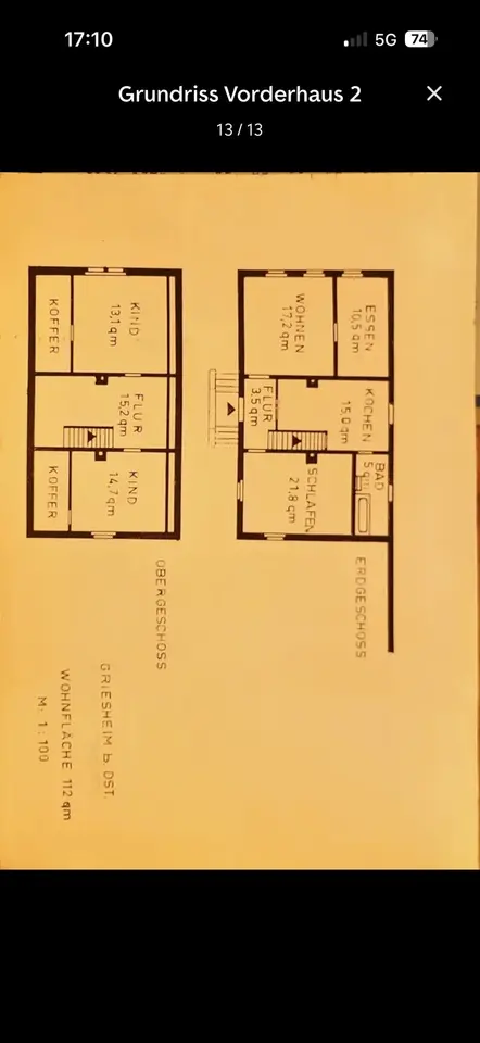 4 Zimmer Haus mit 112 m² in Darmstadt – Bild 5