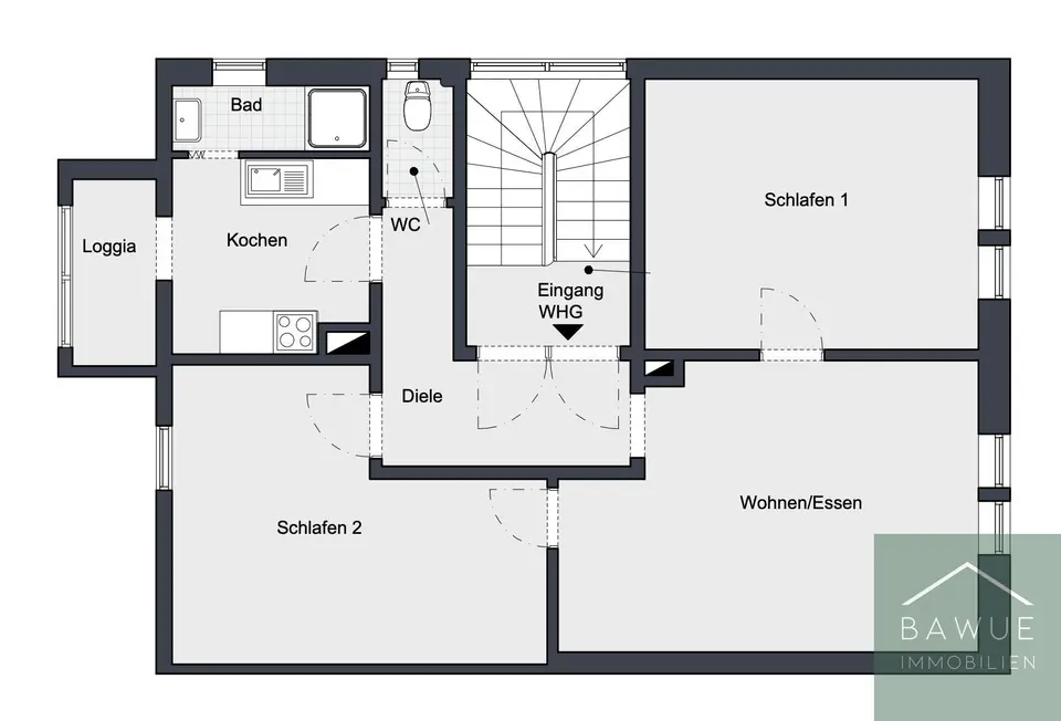 3 Zimmer Wohnung mit 78 m² in Ludwigsburg – Bild 7