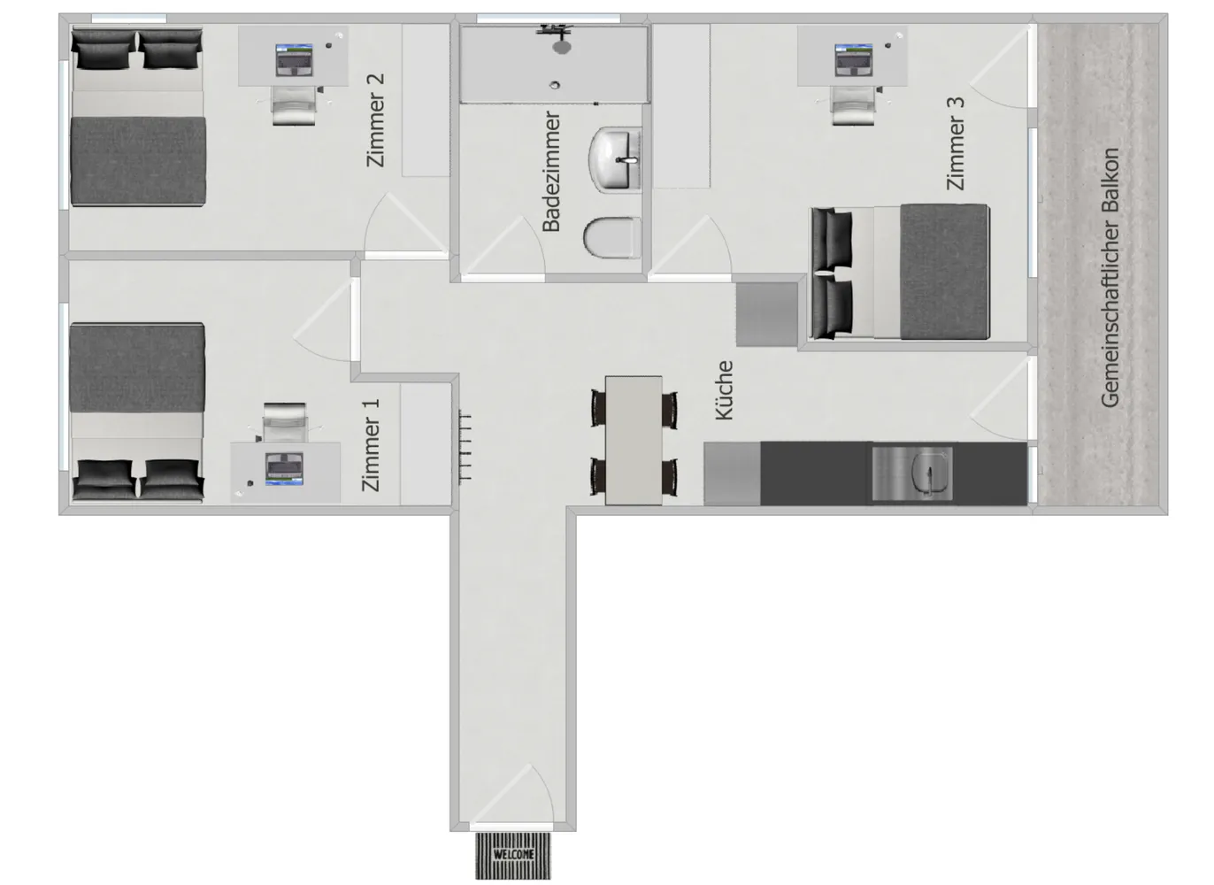3 Zimmer Wohnung mit 26 m² in Tübingen – Bild 11
