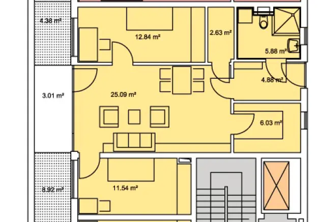 2 Zimmer Wohnung mit 48 m² in Greven – Bild 4