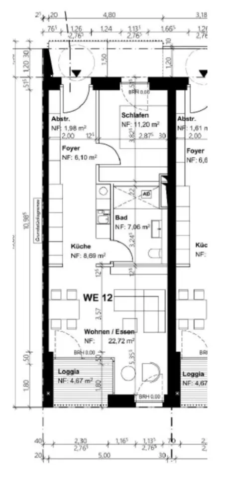 2 Zimmer Wohnung mit 60 m² in Greifswald – Bild 9