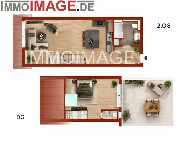 2 Zimmer Wohnung mit 80 m² in Darmstadt – Bild 7
