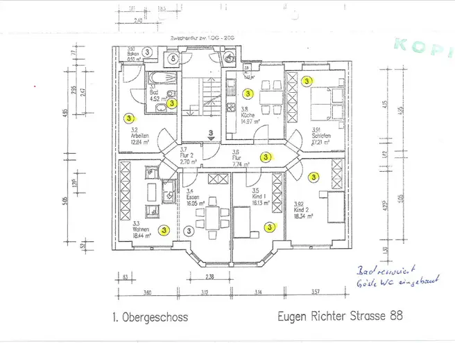 4 Zimmer Wohnung mit 130 m² in Hagen – Bild 7