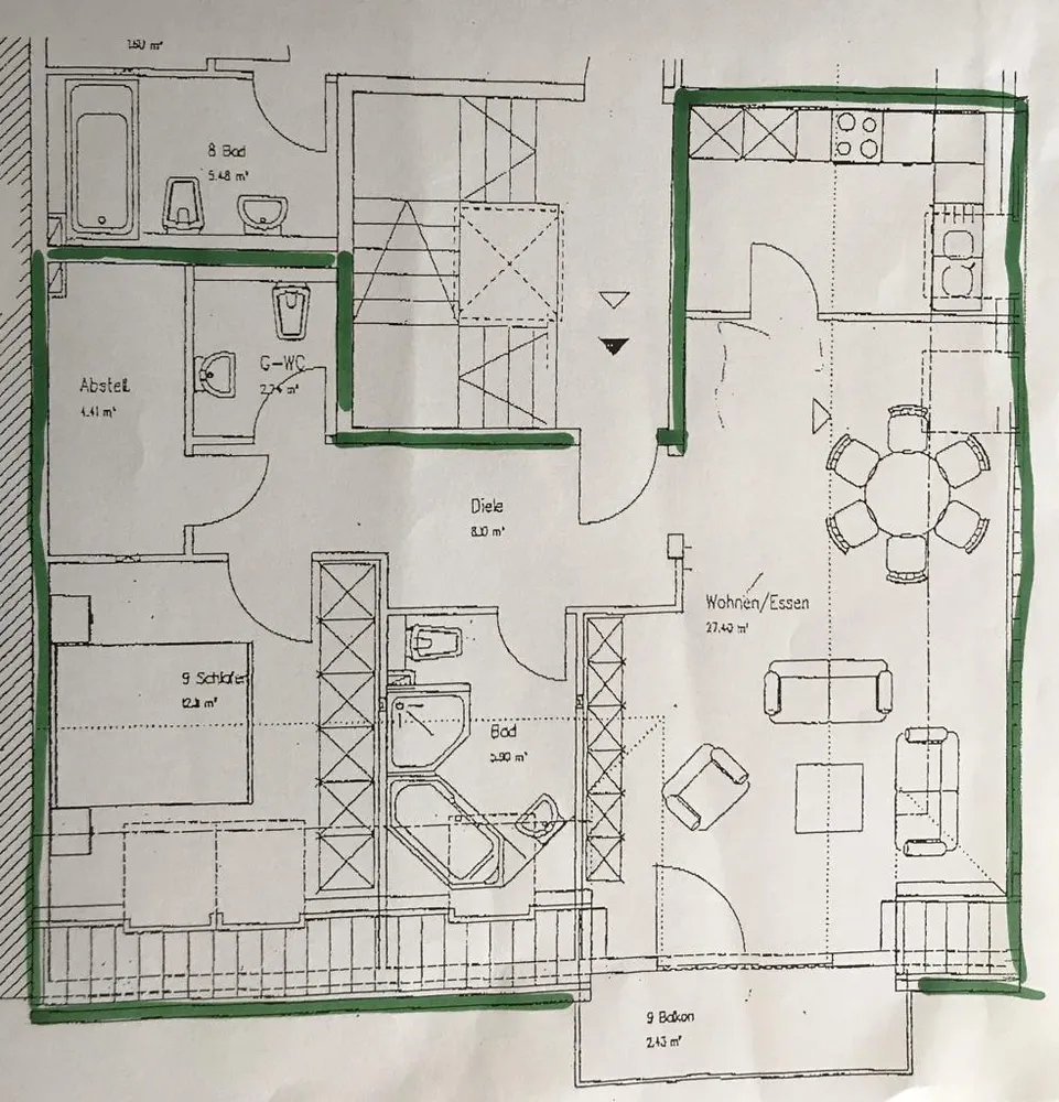 4 Zimmer Wohnung mit 67 m² in Saarbrücken – Bild 5