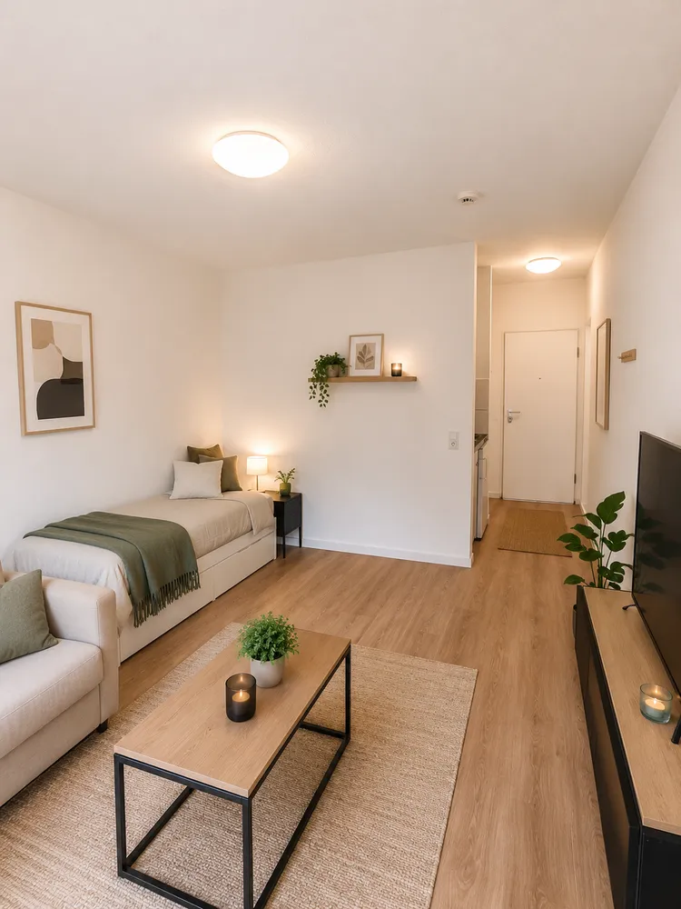 1 Zimmer Wohnung mit 24 m² in Saarbrücken – Bild 1